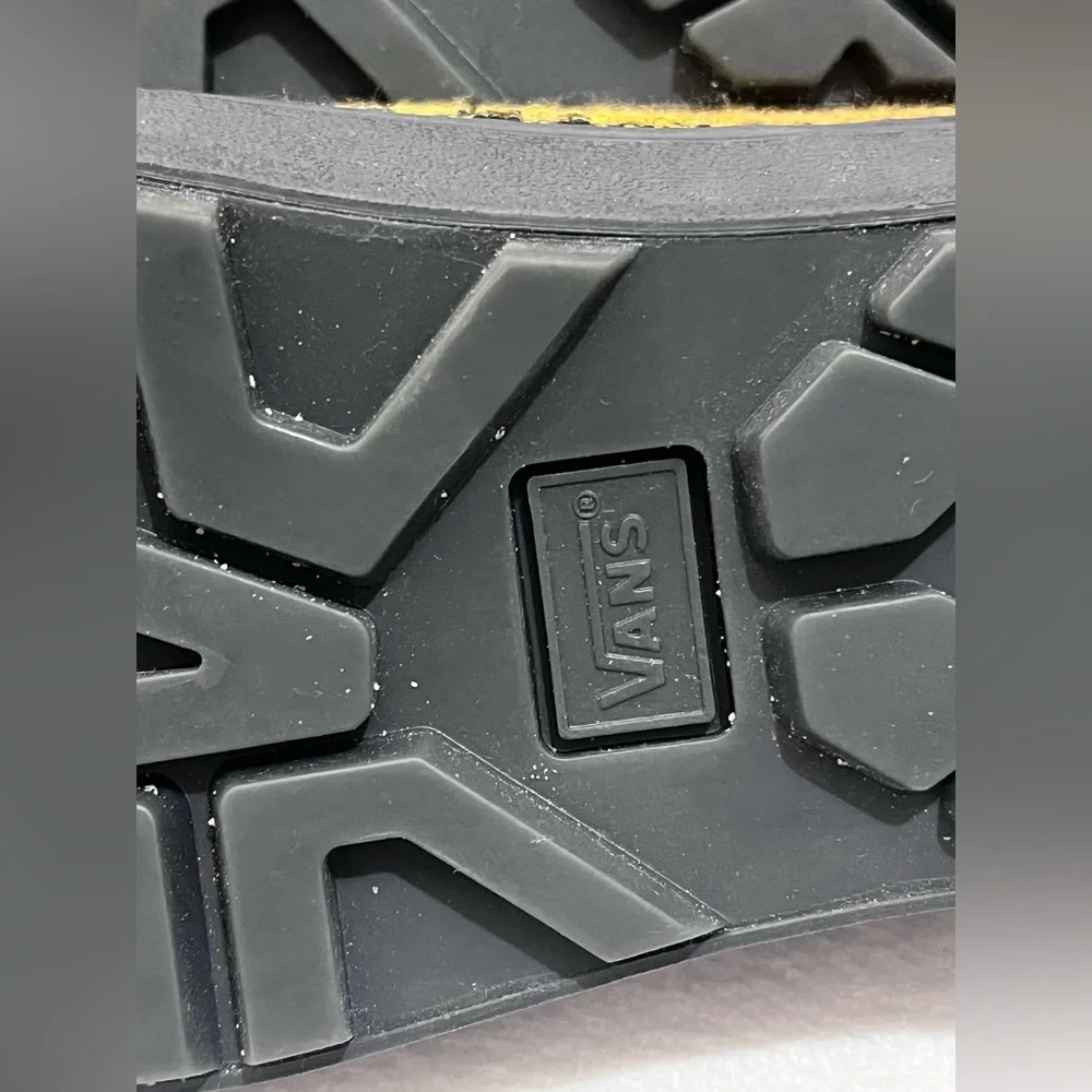 Vans UltraCush Alex Knost/Lee-Ann Curren Yellow Black Plaid Low-Top Sneakers - Picture 10 of 16